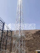 山西興縣50米塔架不銹鋼煙囪項(xiàng)目（口徑DN800mm，高度50m)
