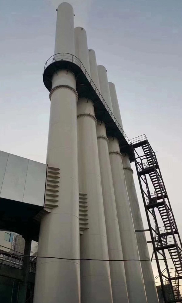 順義大龍城北供熱廠項目（口徑DN2500mm，高度51.5m）